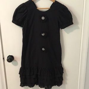 Little black dress with a flare